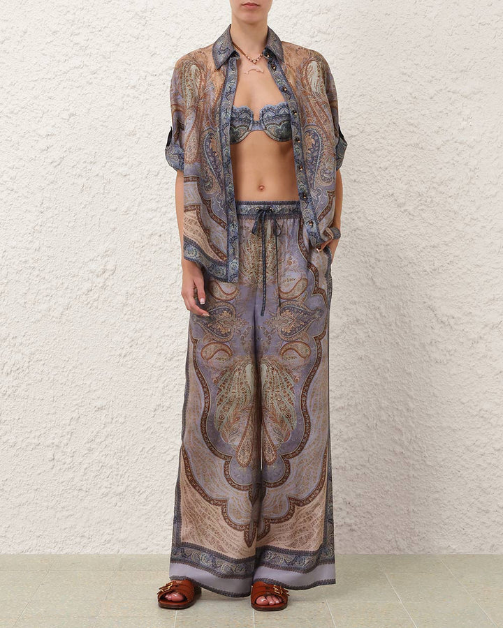 Wanderlust Relaxed Pant | Tapestry Blue