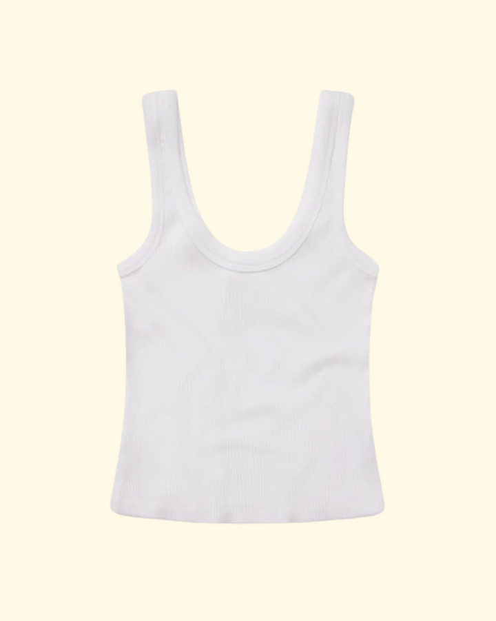 Faye Tank | White