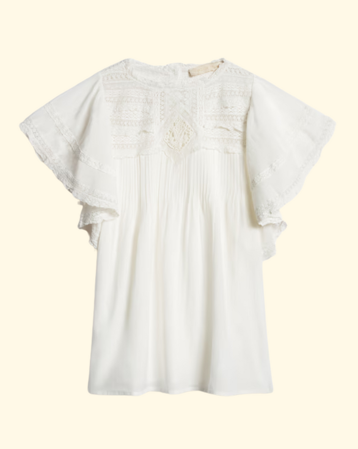 Calisson Blouse | Blanc