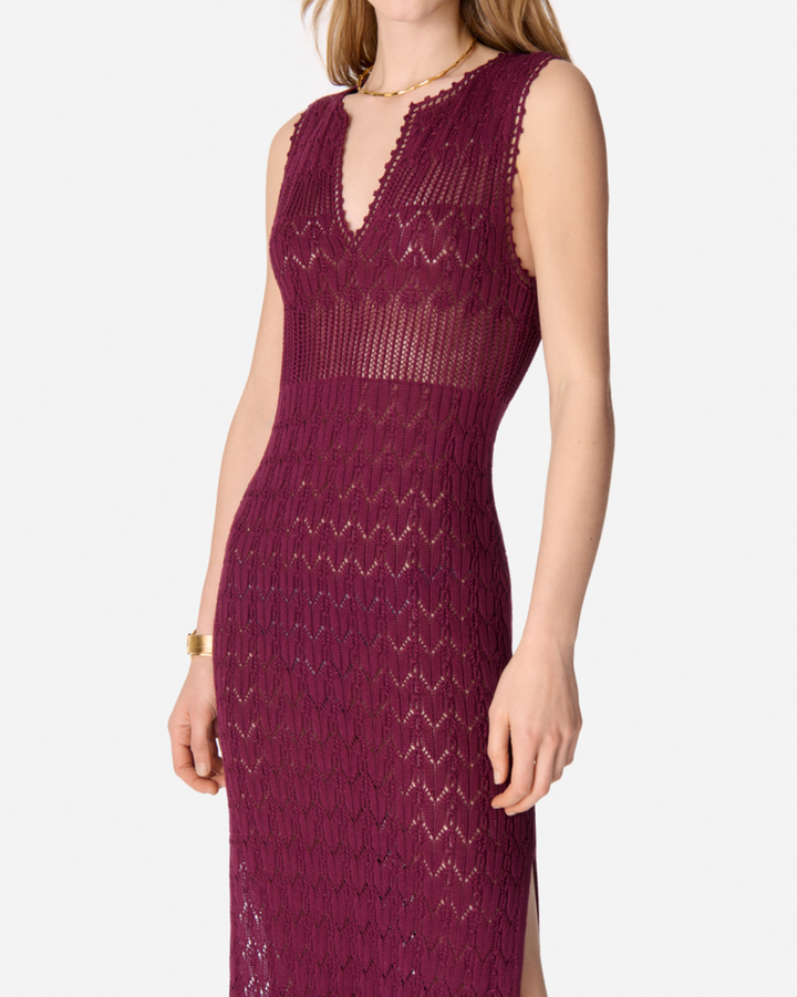 Elka Dress | Bordeaux