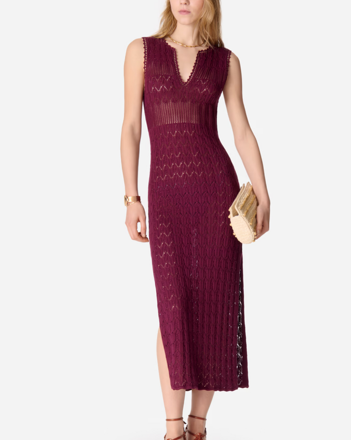 Elka Dress | Bordeaux