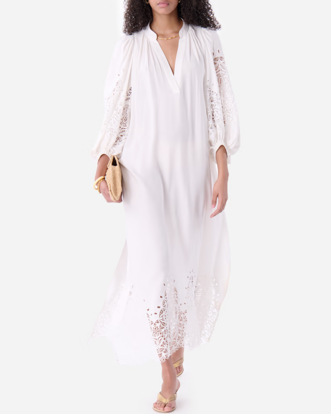 Canessa Dress | Blanc