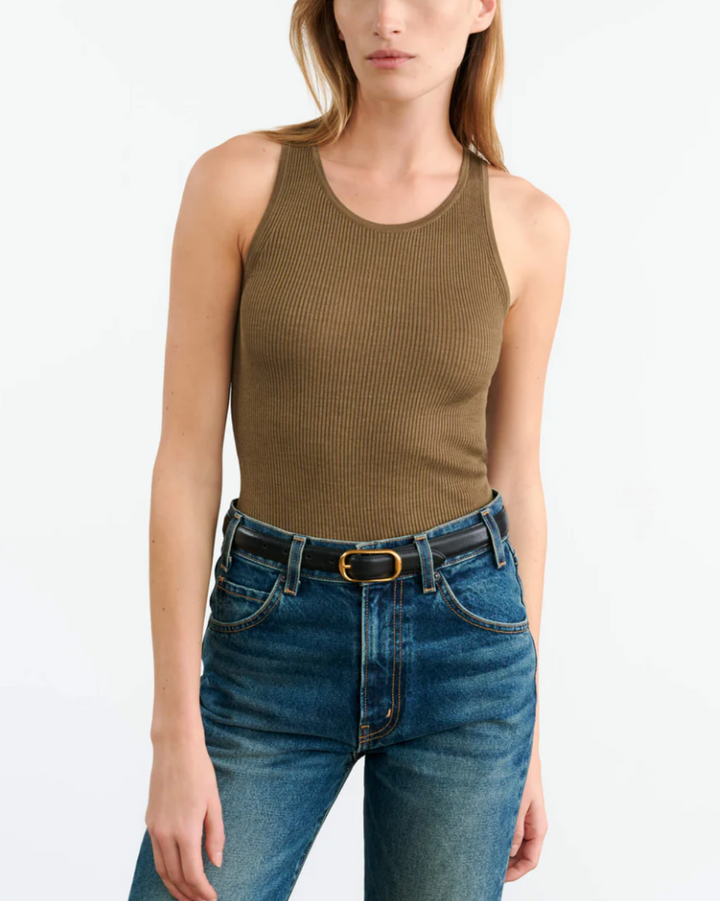 Lottie Tank | Military Green