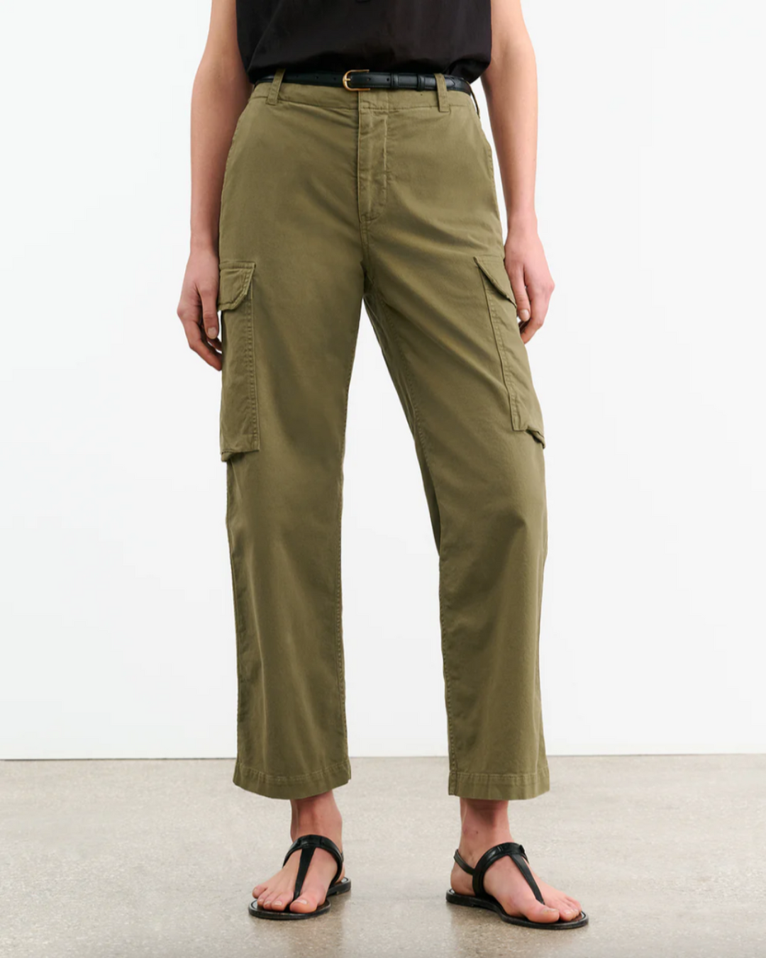 Leofred Cargo Pant | Military Green