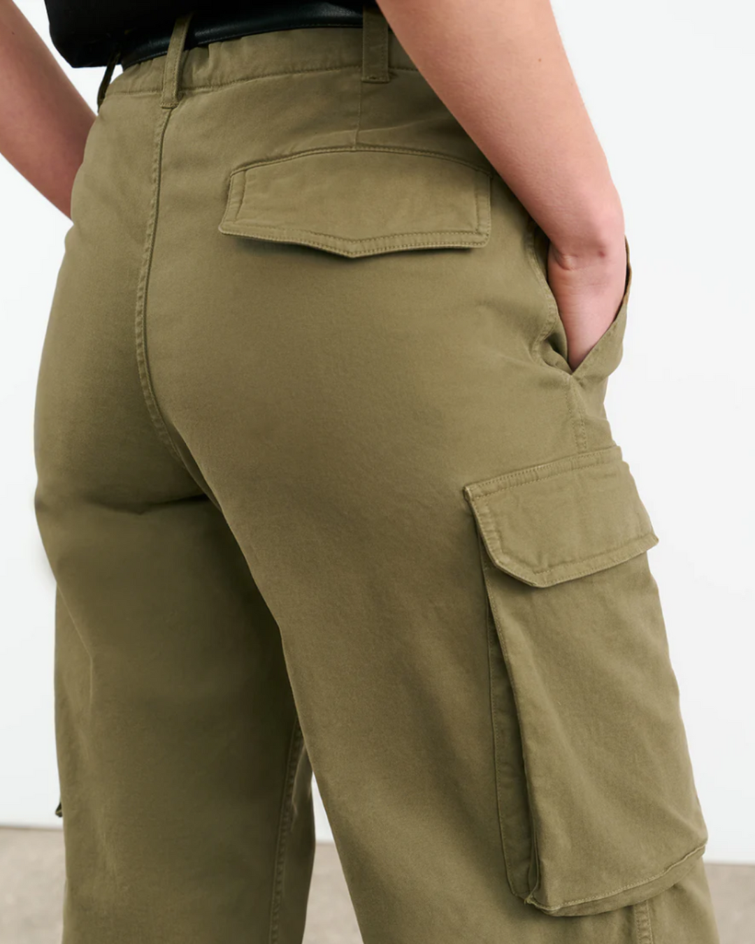 Leofred Cargo Pant | Military Green