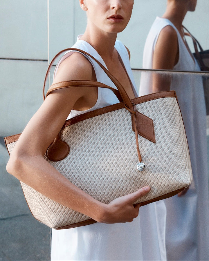 Sprout Tote Large | Beige