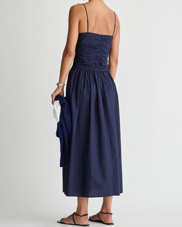 Jana Ruched Bodice Maxi | Midnight