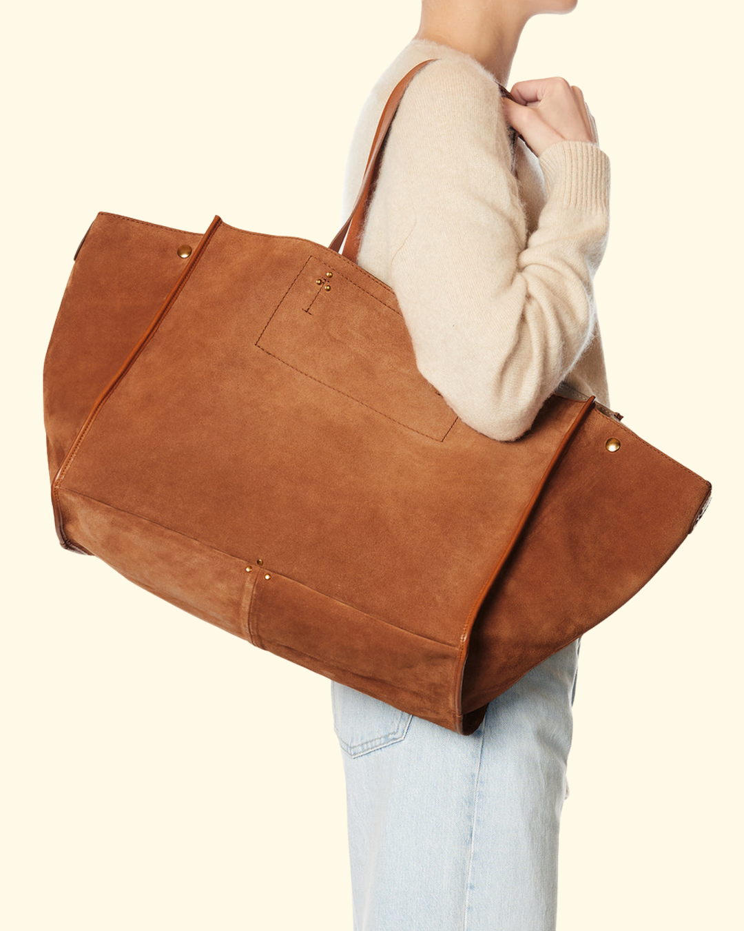 Leon L | Caramel Split Suede