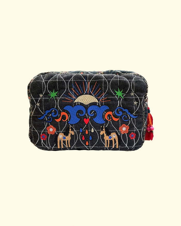 Rodeo Wool Pouch | Black