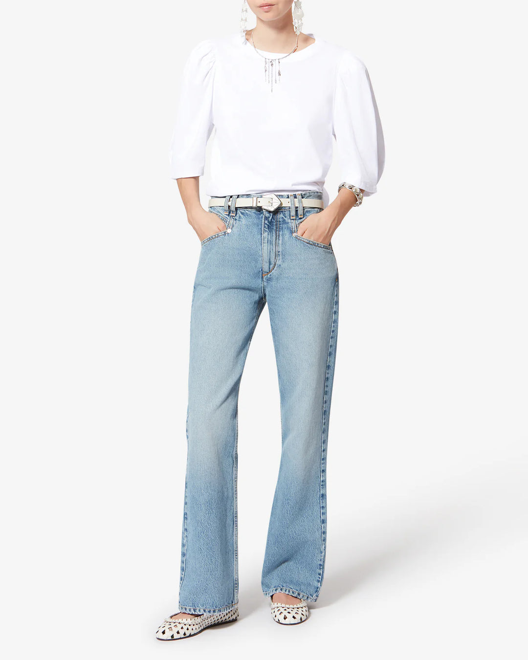 Maeliss Shirt | White