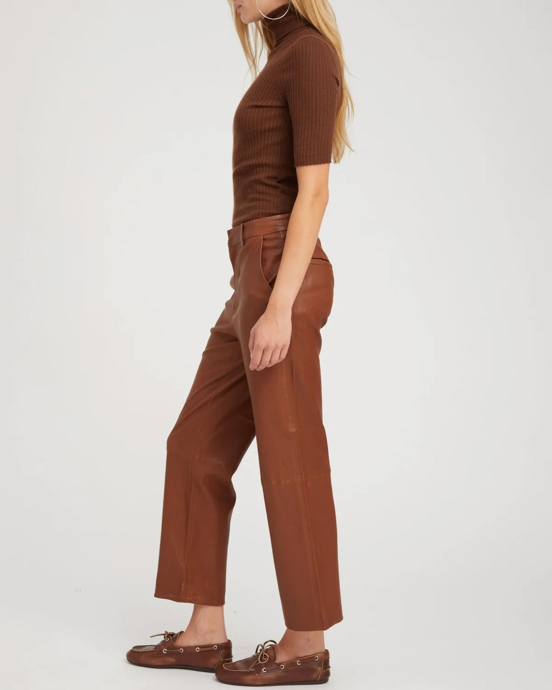 Cropped Baggy Lowrise Trousers | Acorn