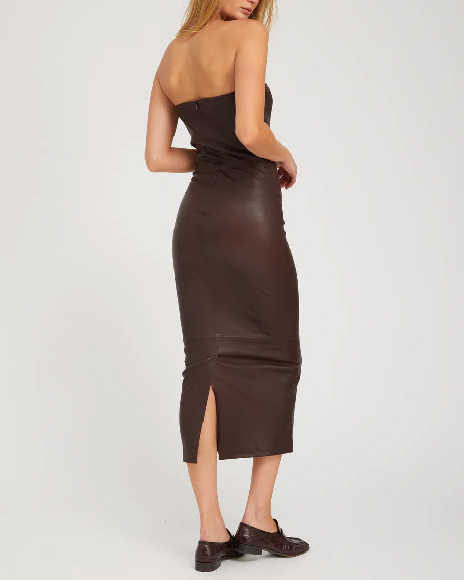 Tube Dress | Dark Chocolate