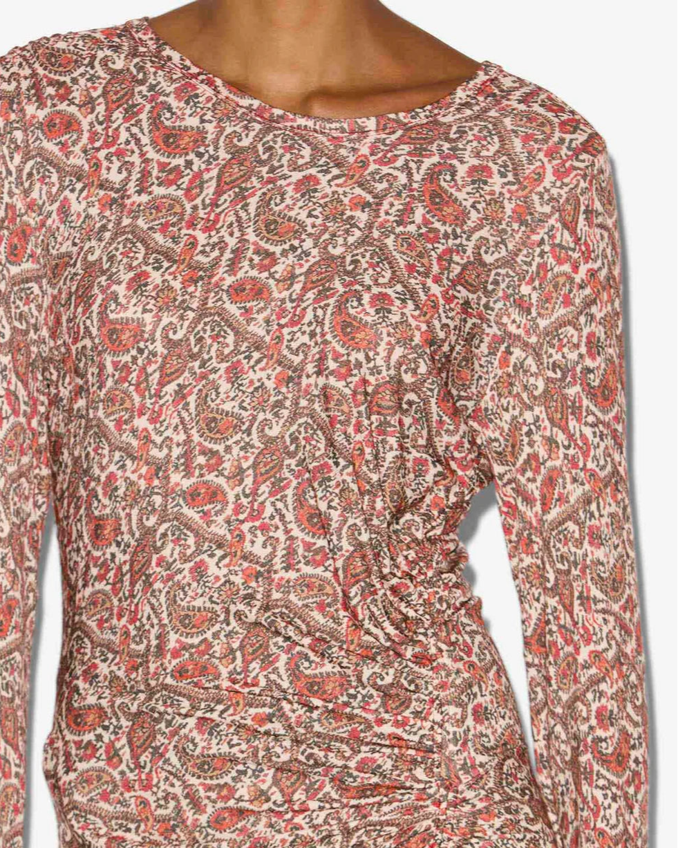 Jelina Dress | Rust