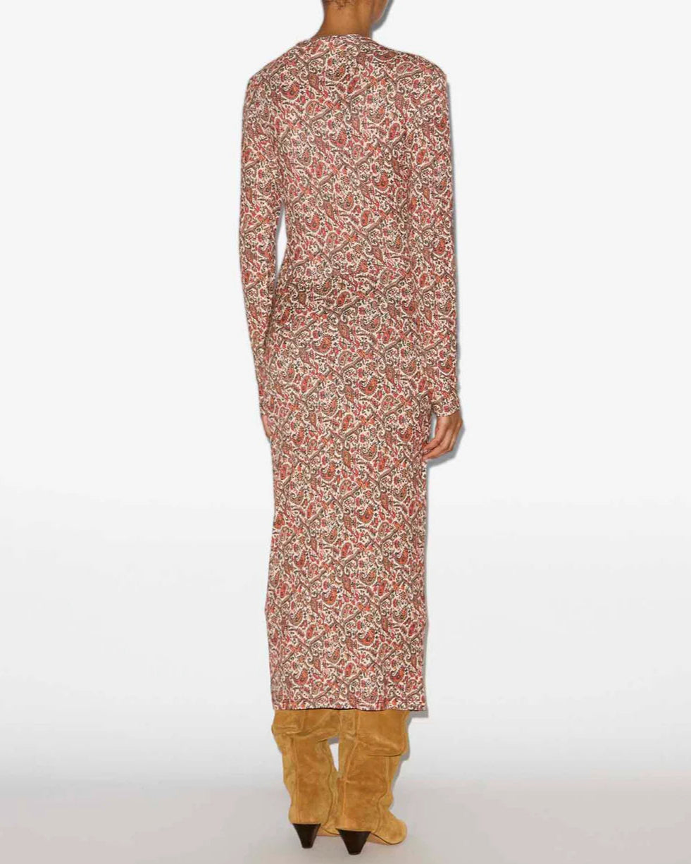 Jelina Dress | Rust