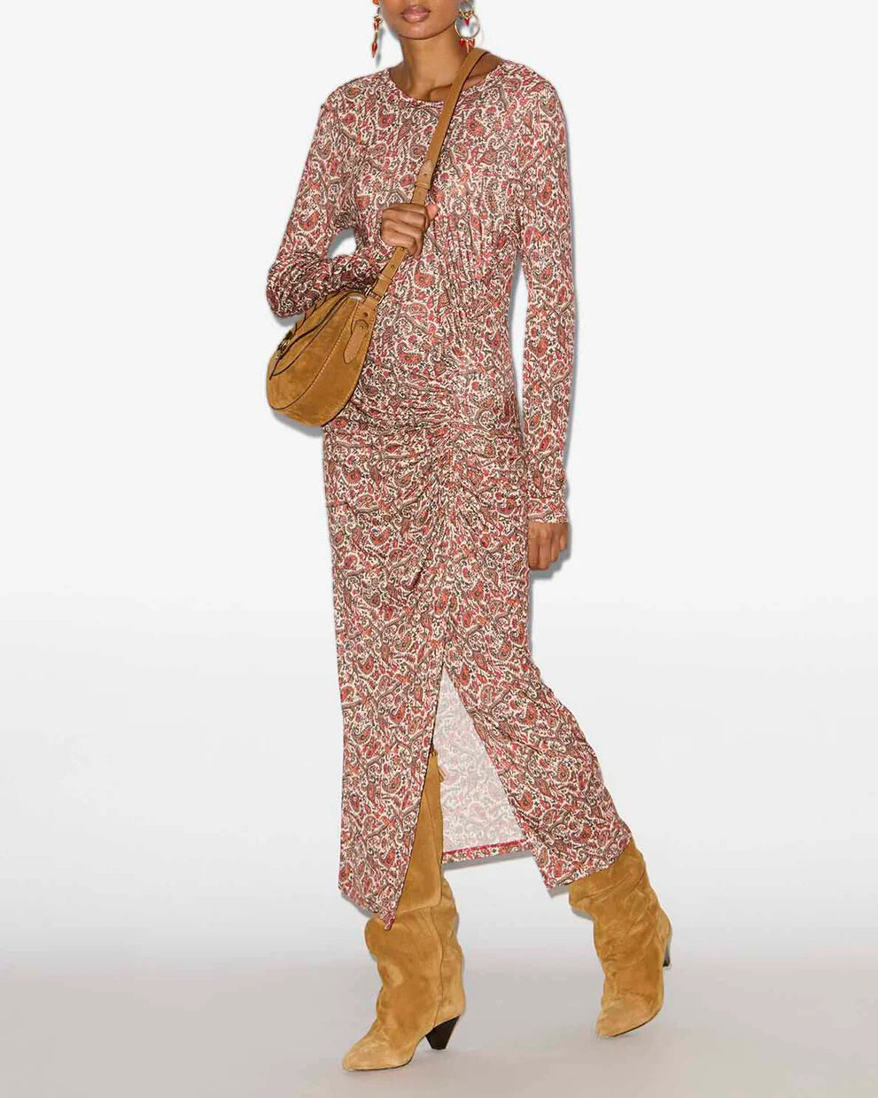 Jelina Dress | Rust