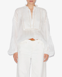 Disia Blouse | White