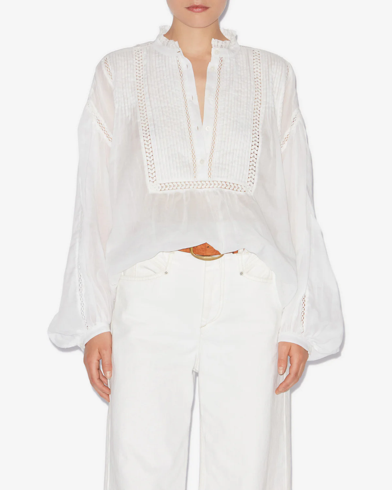 Disia Blouse | White