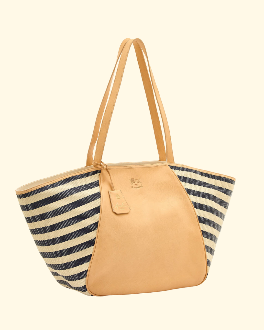 Archive 1970 Tote | Riga Blue & Naturale