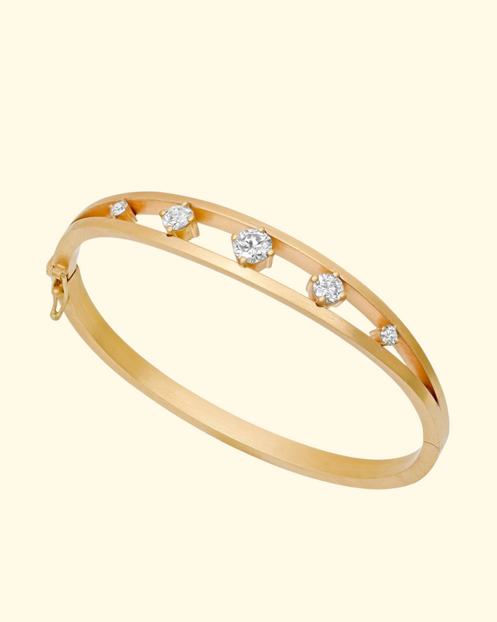 Victorian Floating Diamond Bangle - ONLINE ONLY | PREORDER
