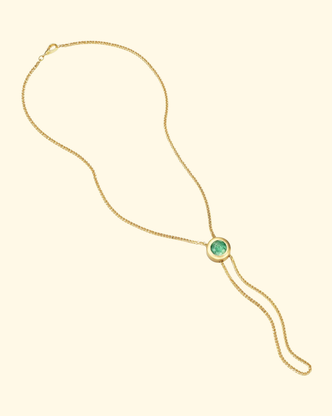 Emerald Mini Victorian Slider Necklace - ONLINE ONLY | PREORDER