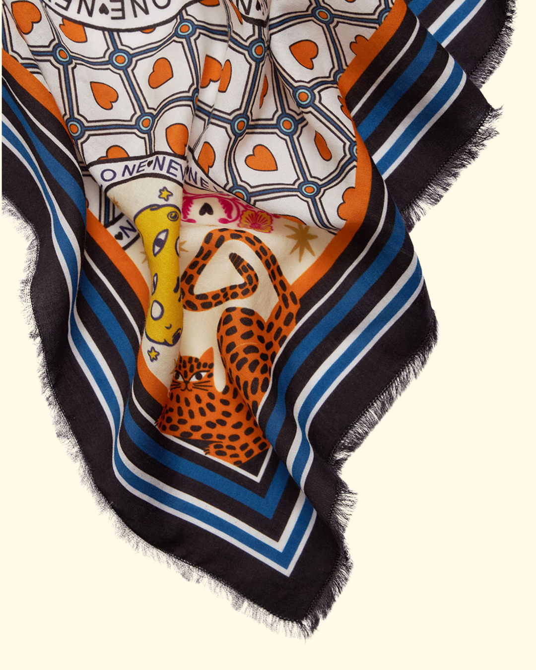 Vivere Scarf | Blue Orange