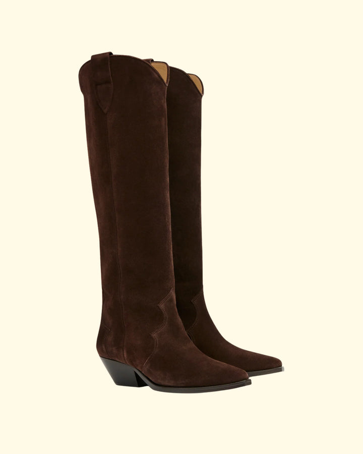 Denvee Boot | Chocolate Suede