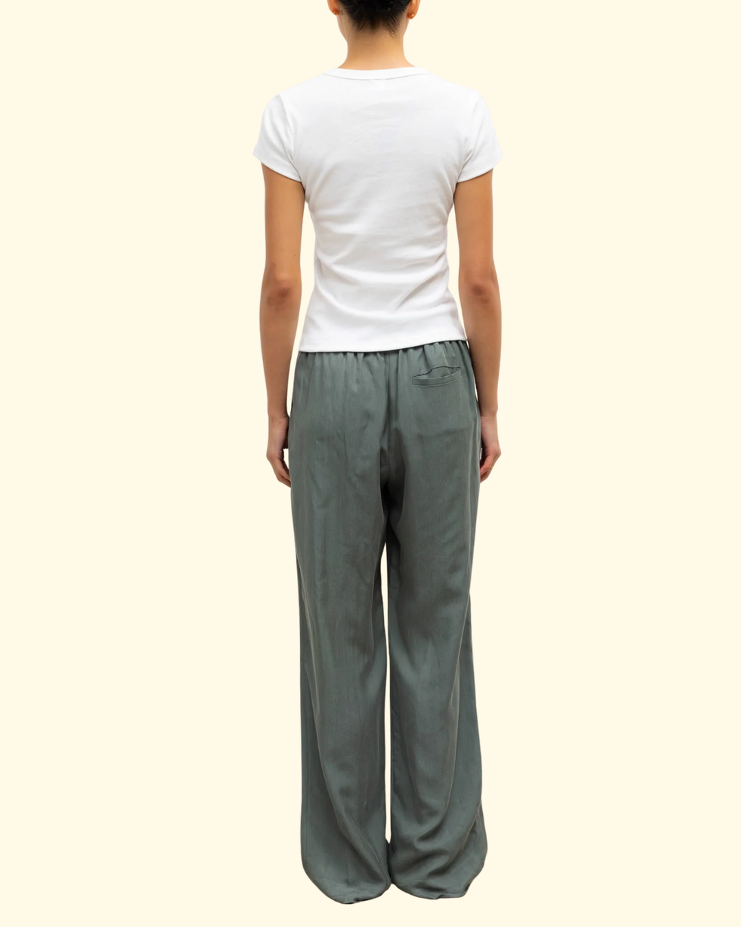 Nando Slim Fit Tee | White