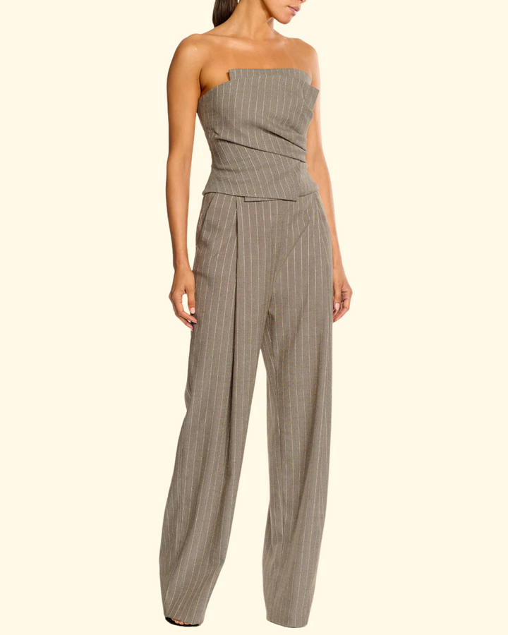 Boyfriend Trouser | Pinstripe