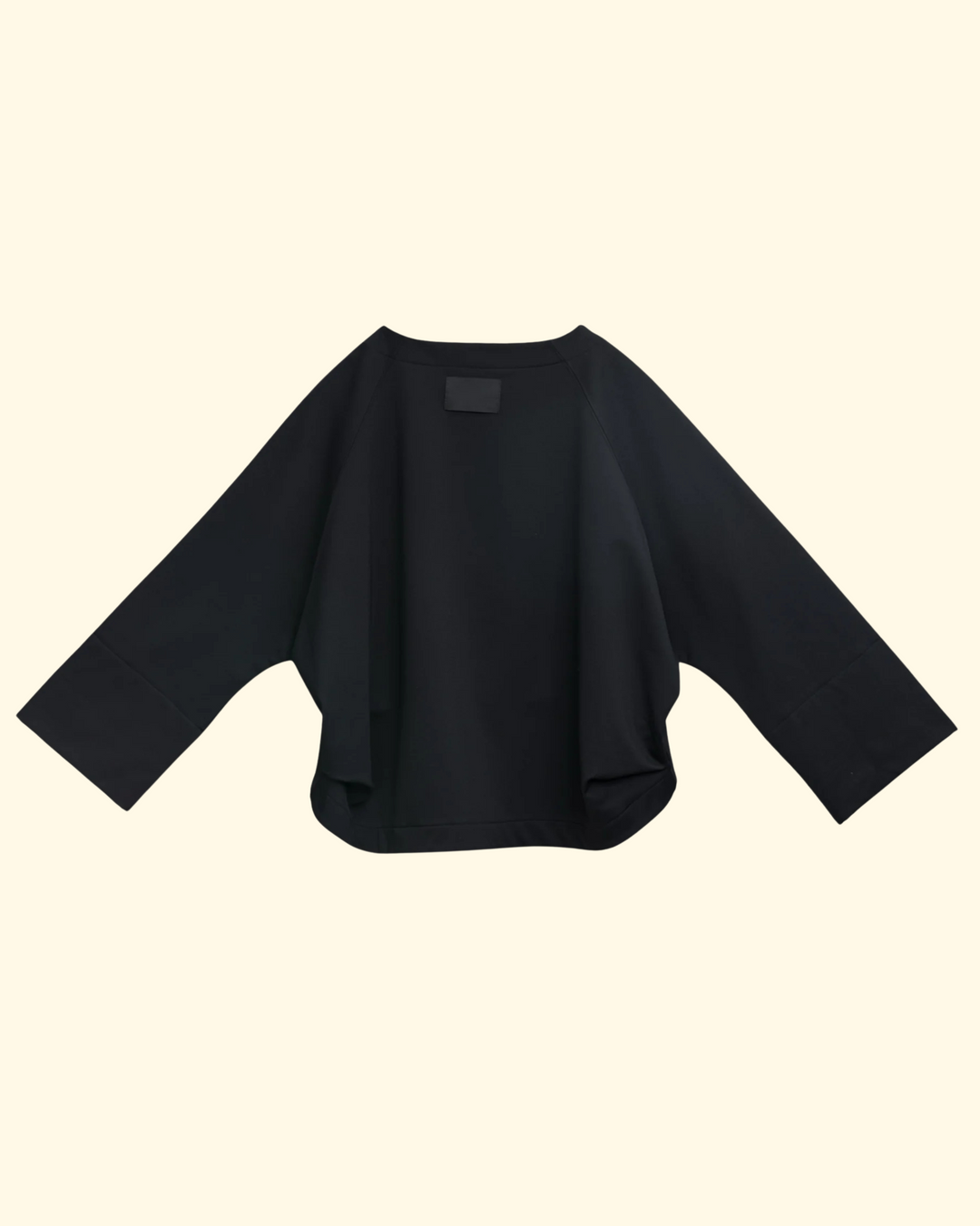 Melody Raglan Top | Black
