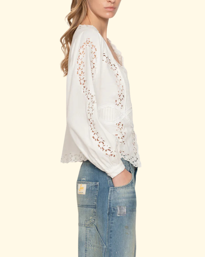 Sofia Blouse | Cream