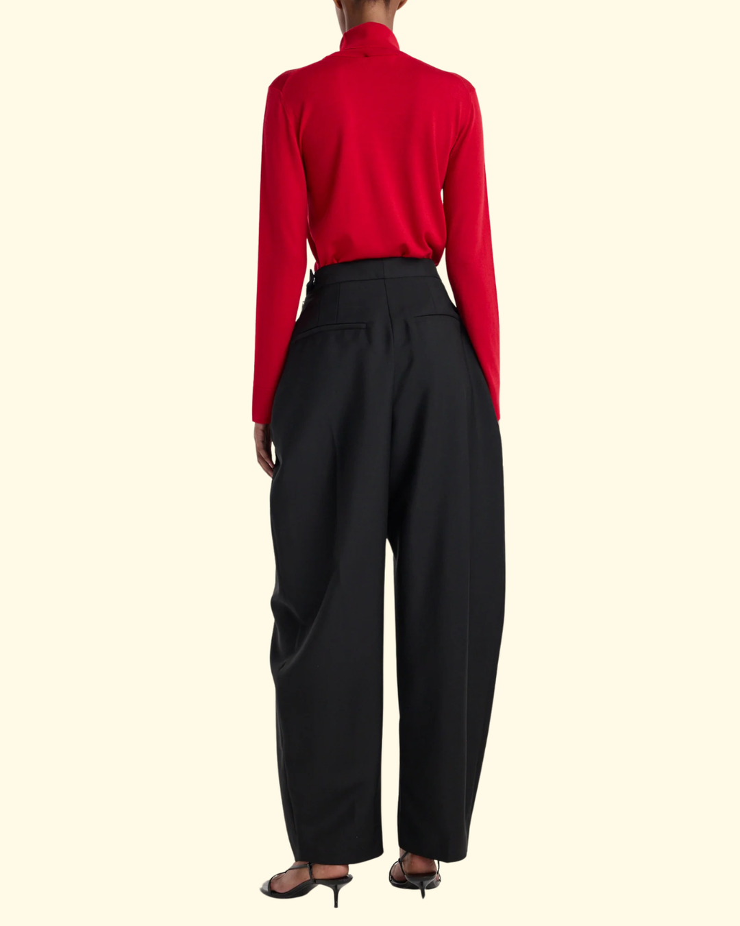 Puck Tailored Trousers | Black