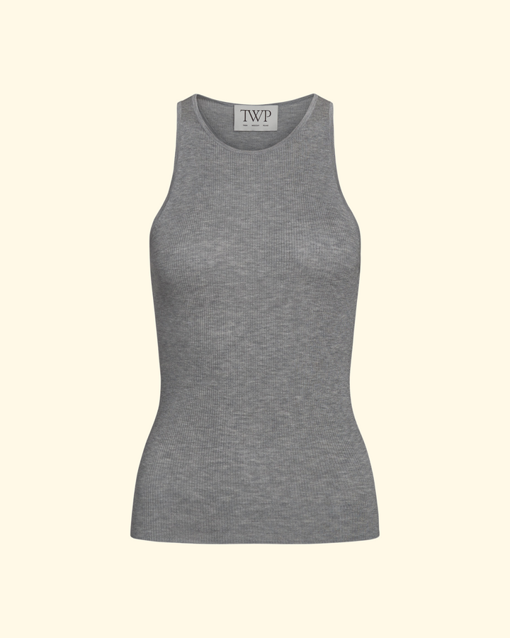 Harbor Tank | Light Heather Grey