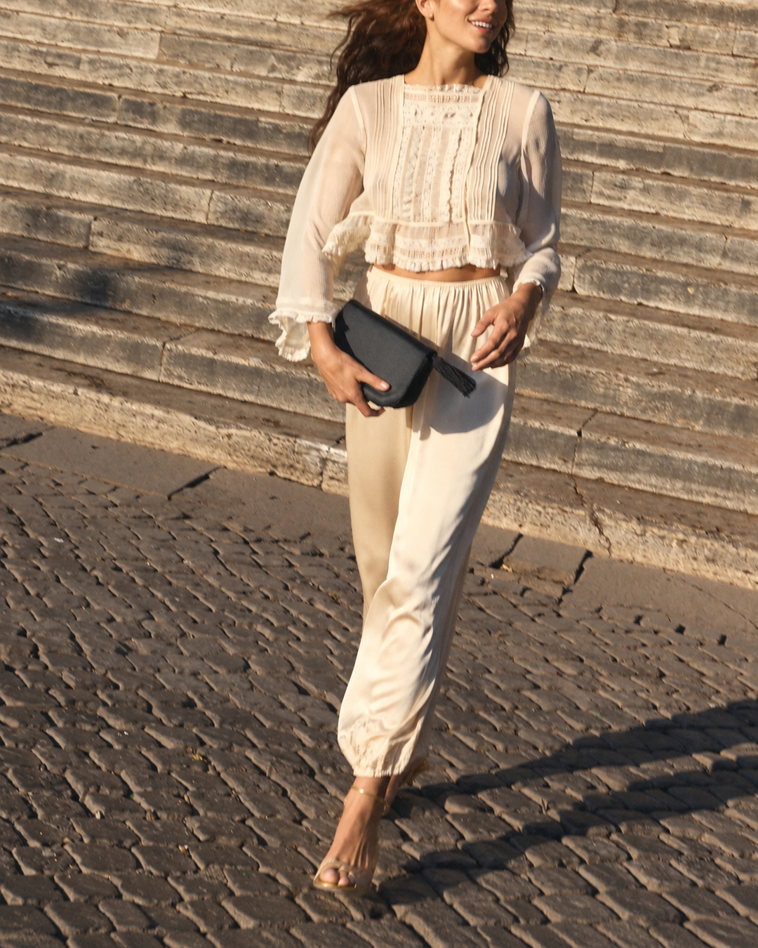 Elodine Top | Sea Salt