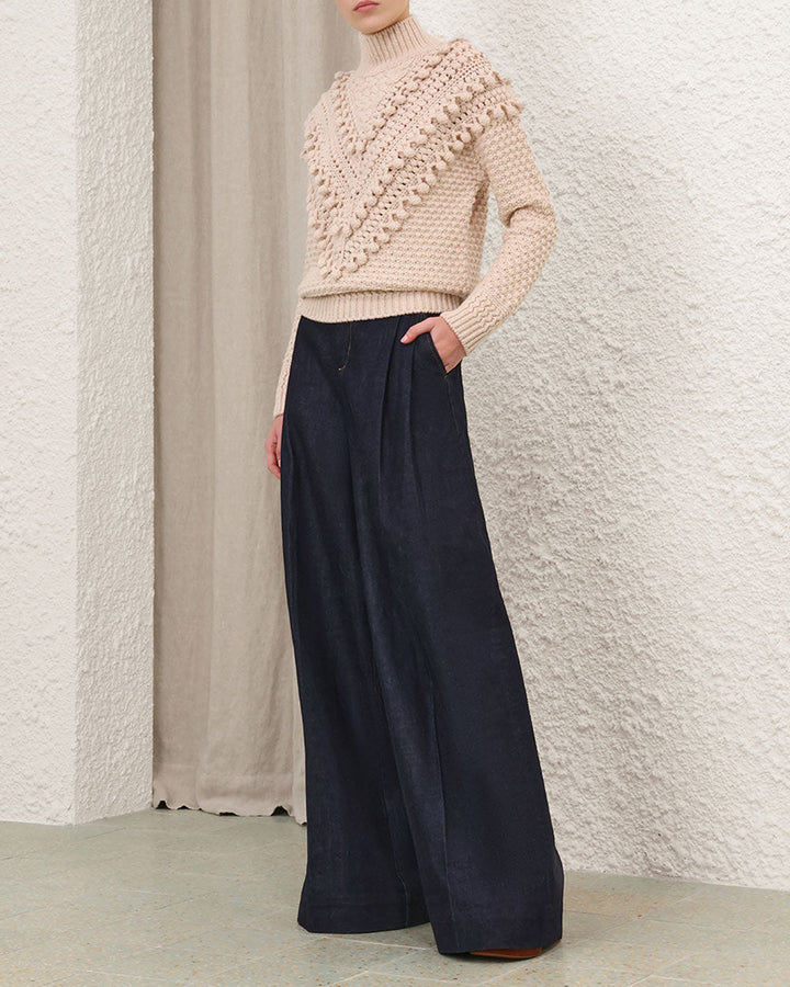 Hypnotic Bauble Sweater | Taupe