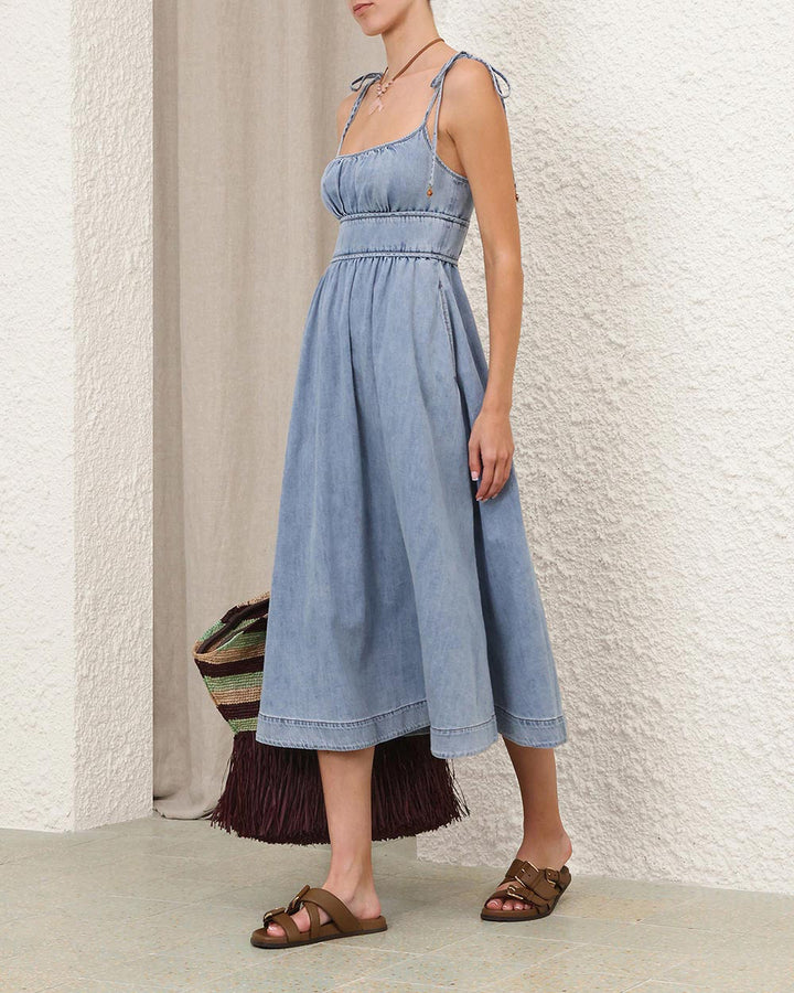 Wanderlust Denim Picnic Dress | Skylark