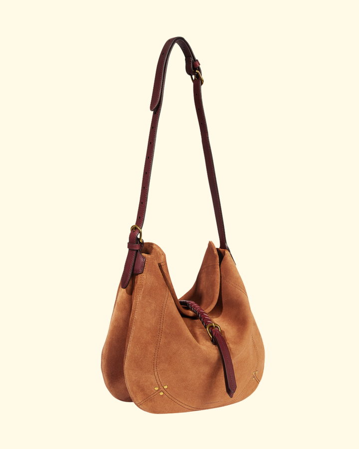 Luis | Caramel Split Suede