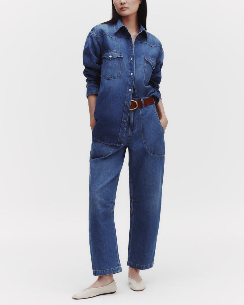 OG Supersized Ranchers | Dark Wash