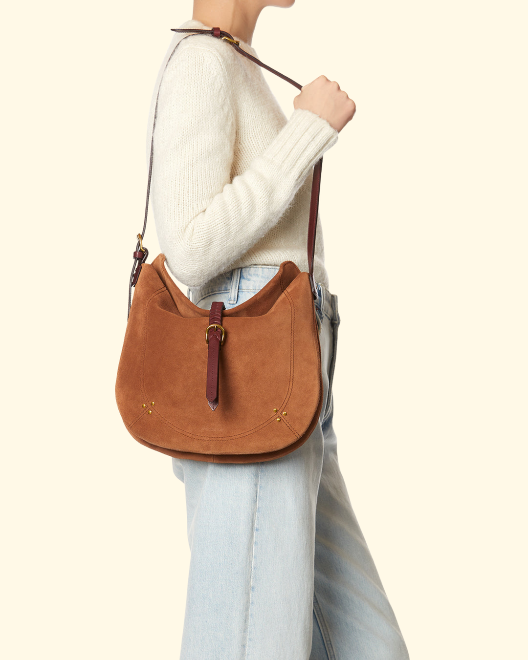 Luis | Caramel Split Suede