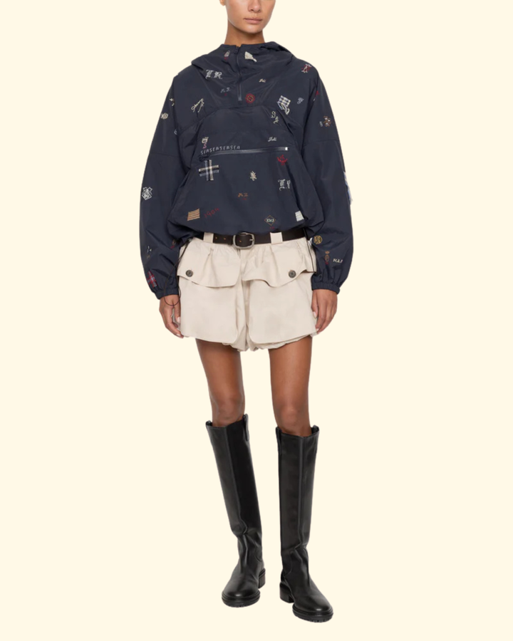 Andrea Workwear Bubble Shorts | Stone