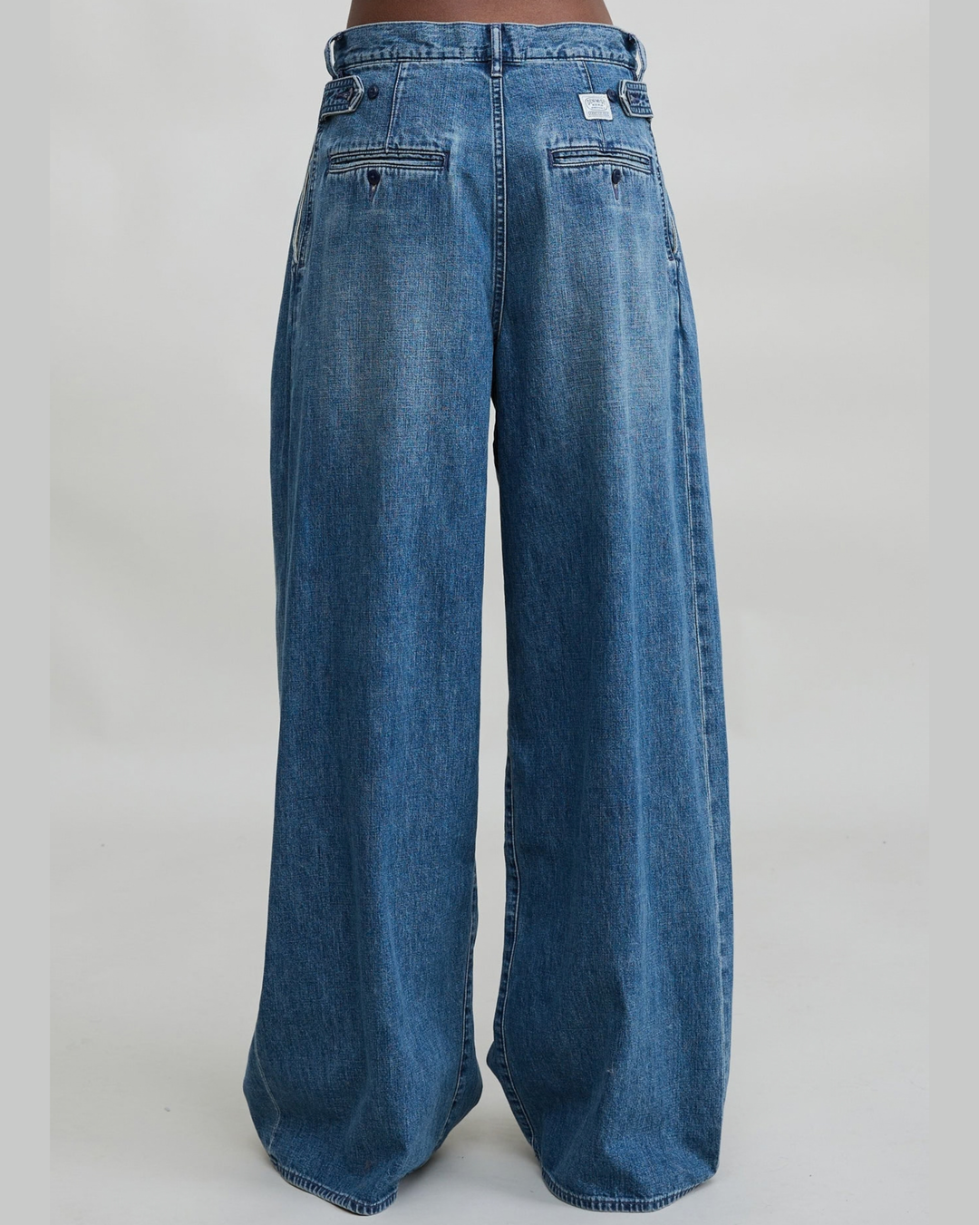 Ainsley Triple Pleat Jean | Shane Indigo