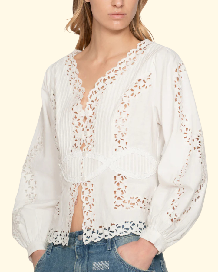 Sofia Blouse | Cream