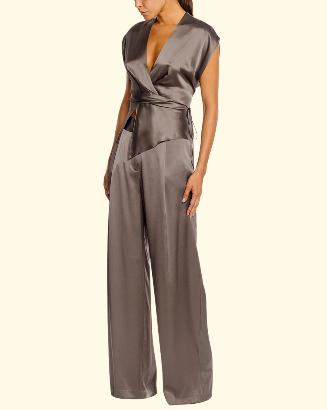 Relaxed Trouser | Steel