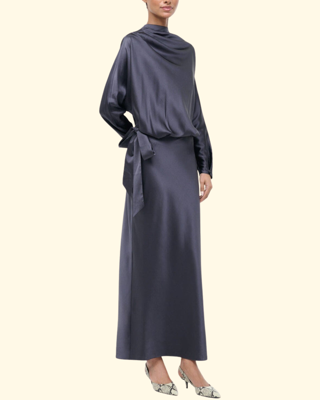 Phoebe Silk Dress | Nocturne