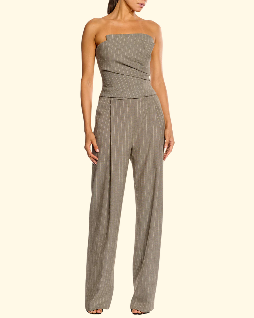 Boyfriend Trouser | Pinstripe
