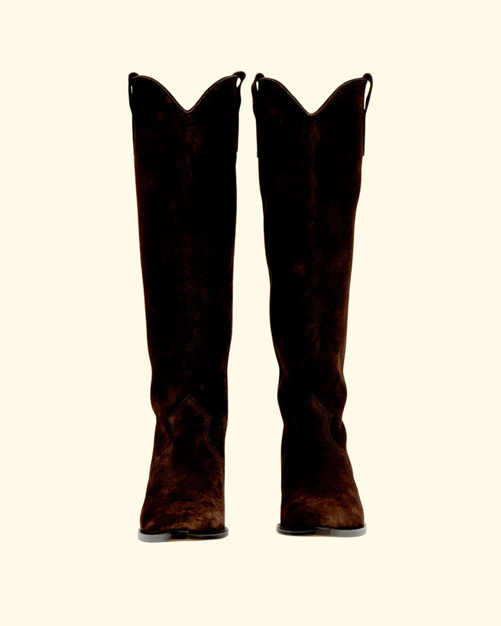 Denvee Boot | Chocolate Suede