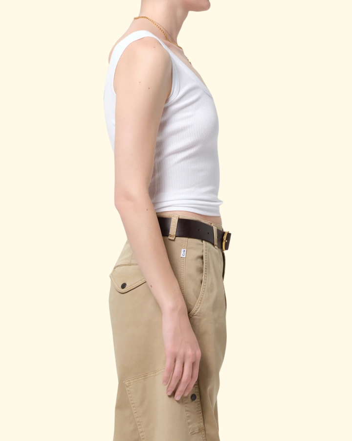 Faye Tank | White