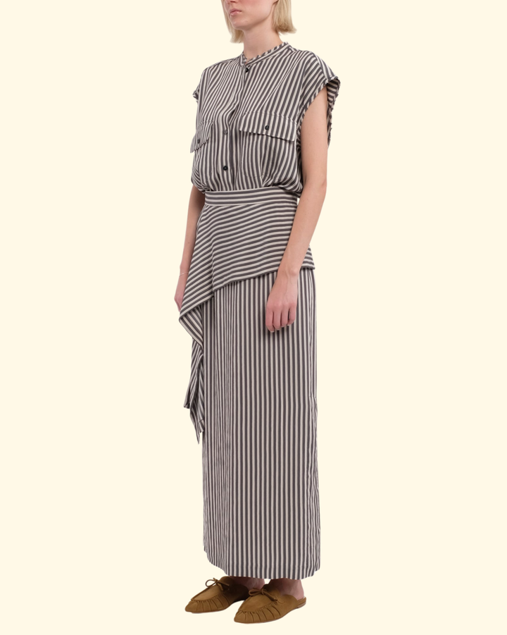 Samba Shirt | Black Stripes