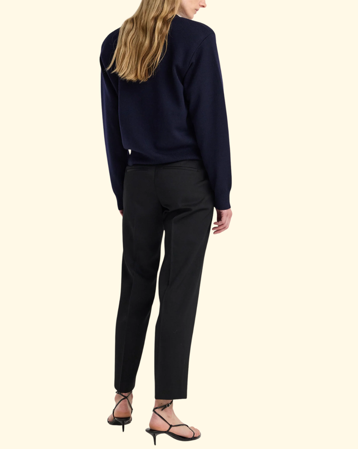 Mies Cigarette Leg Trouser | Black
