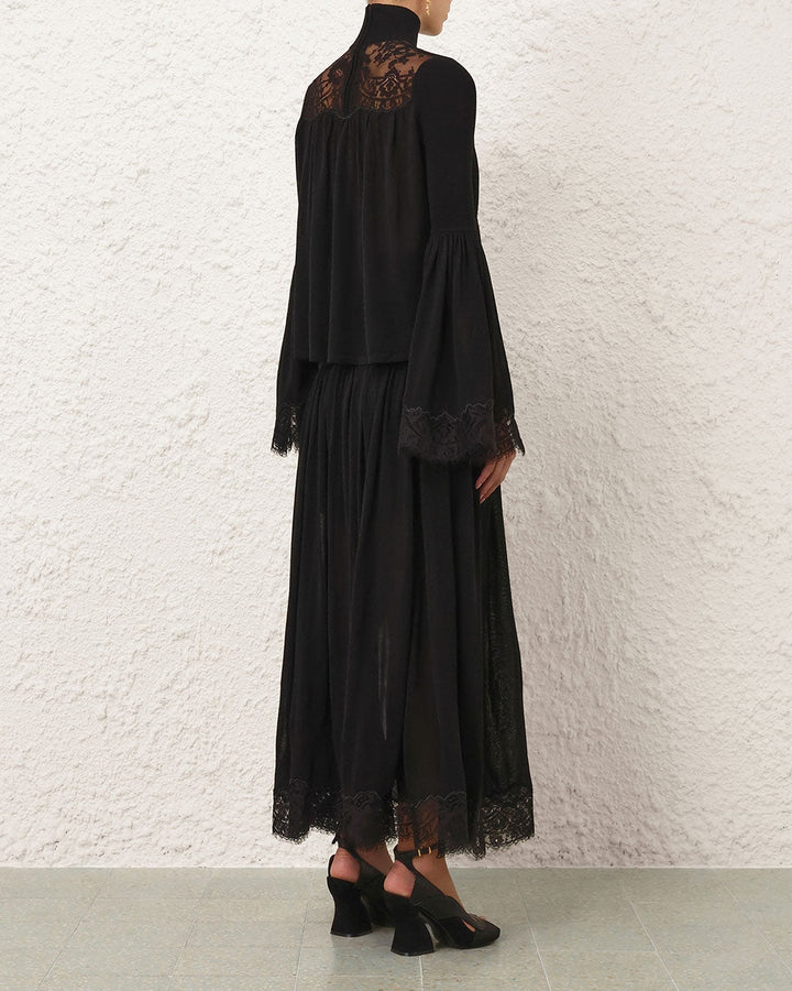 Valiant Lace Blouse | Black