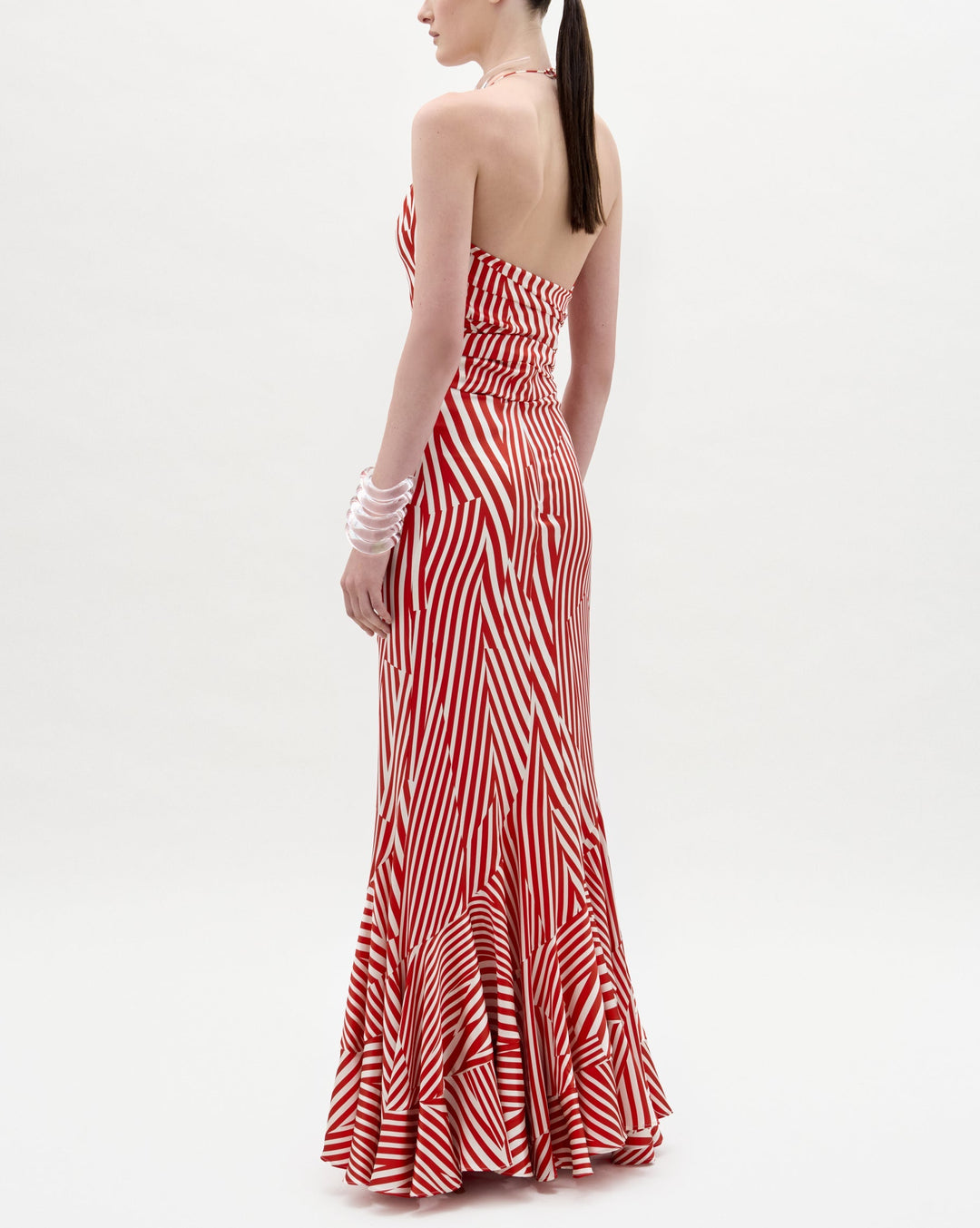 Florina Skirt | Red Stripes